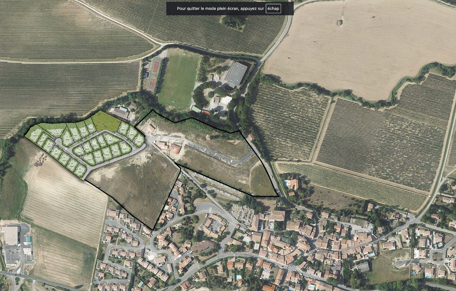 Terrains constructibles Lavalette