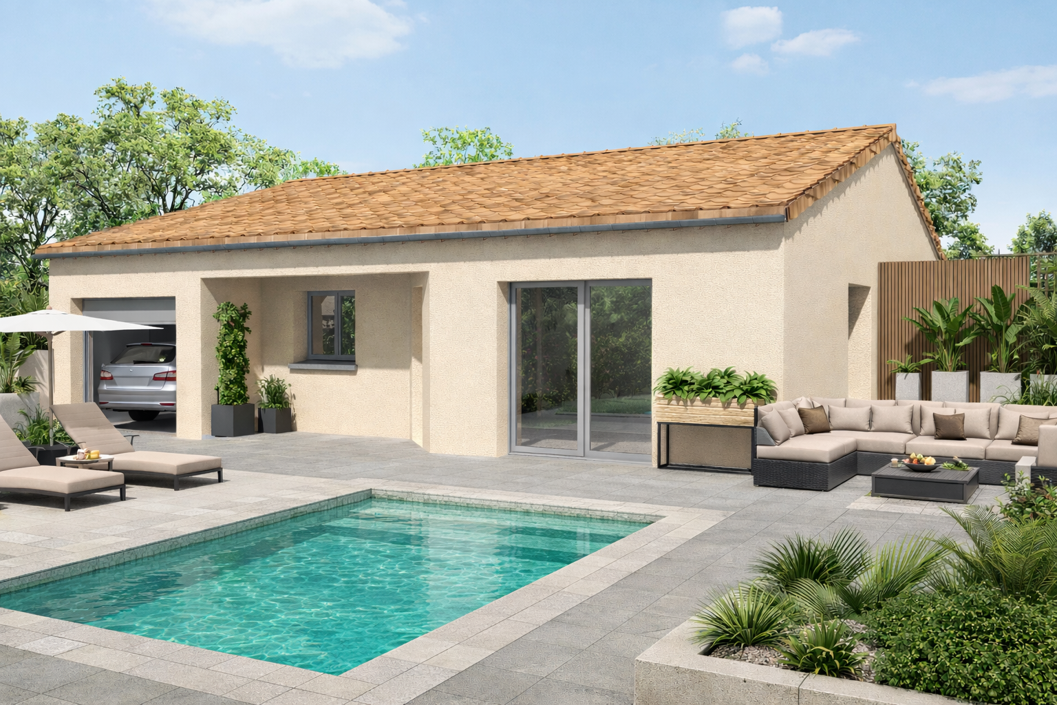 CORAIL 90 - T4 - Maison Plain-pied