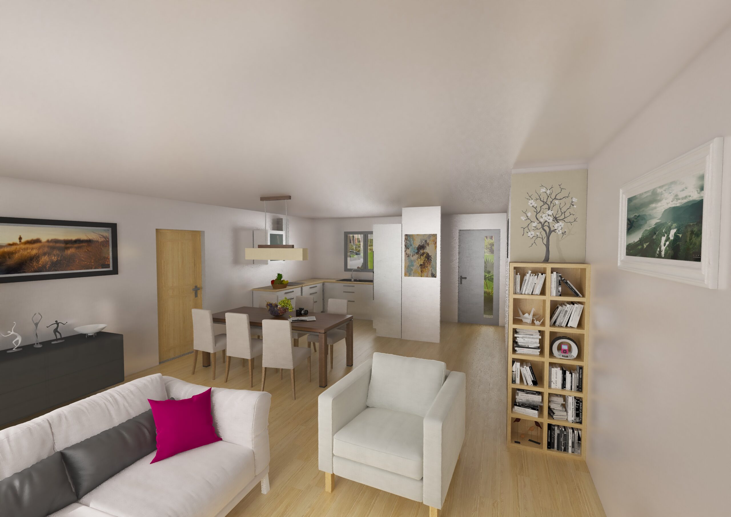 Intérieur modèle Pégase T4