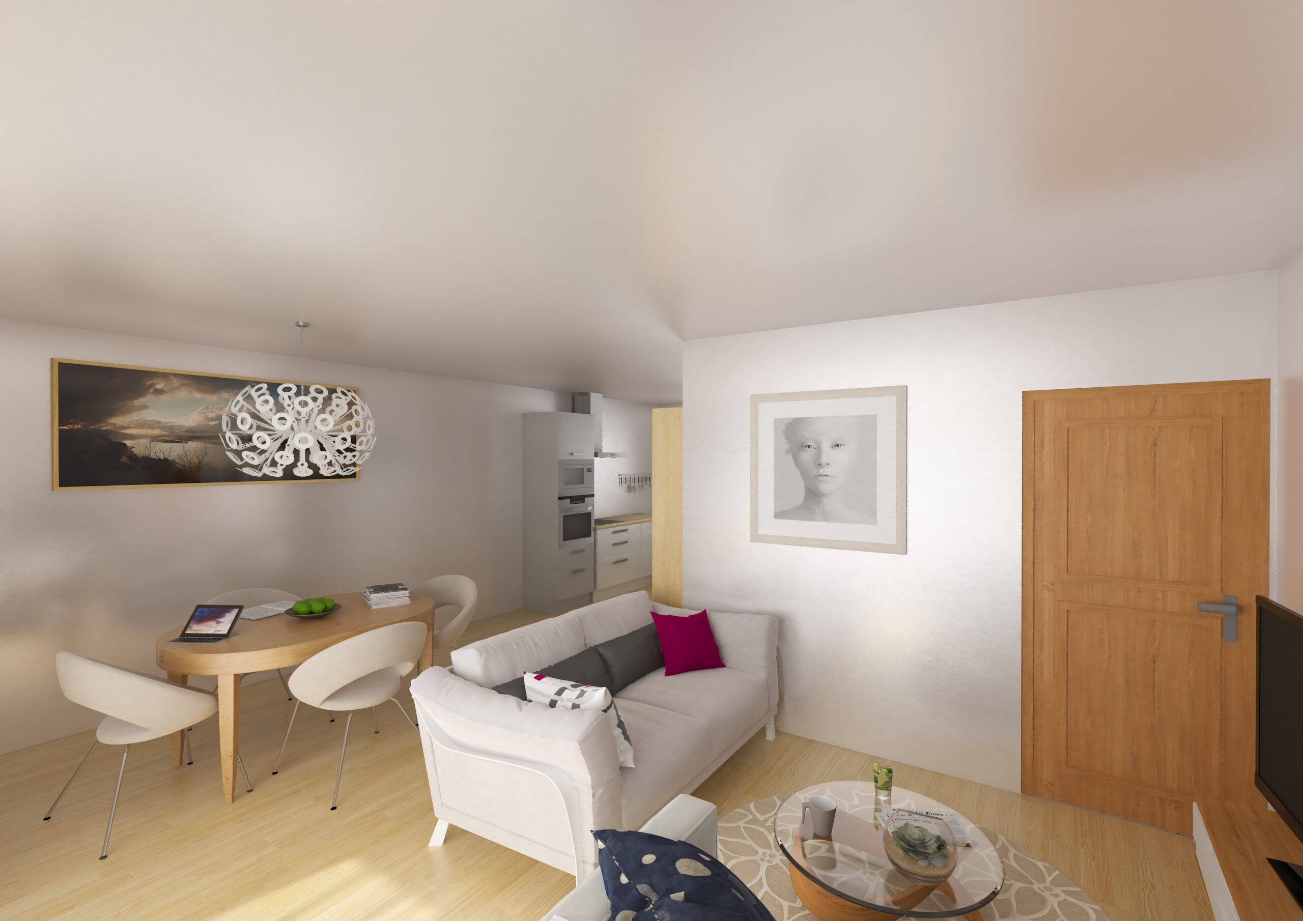 AMETHYSTE T5 - séjour