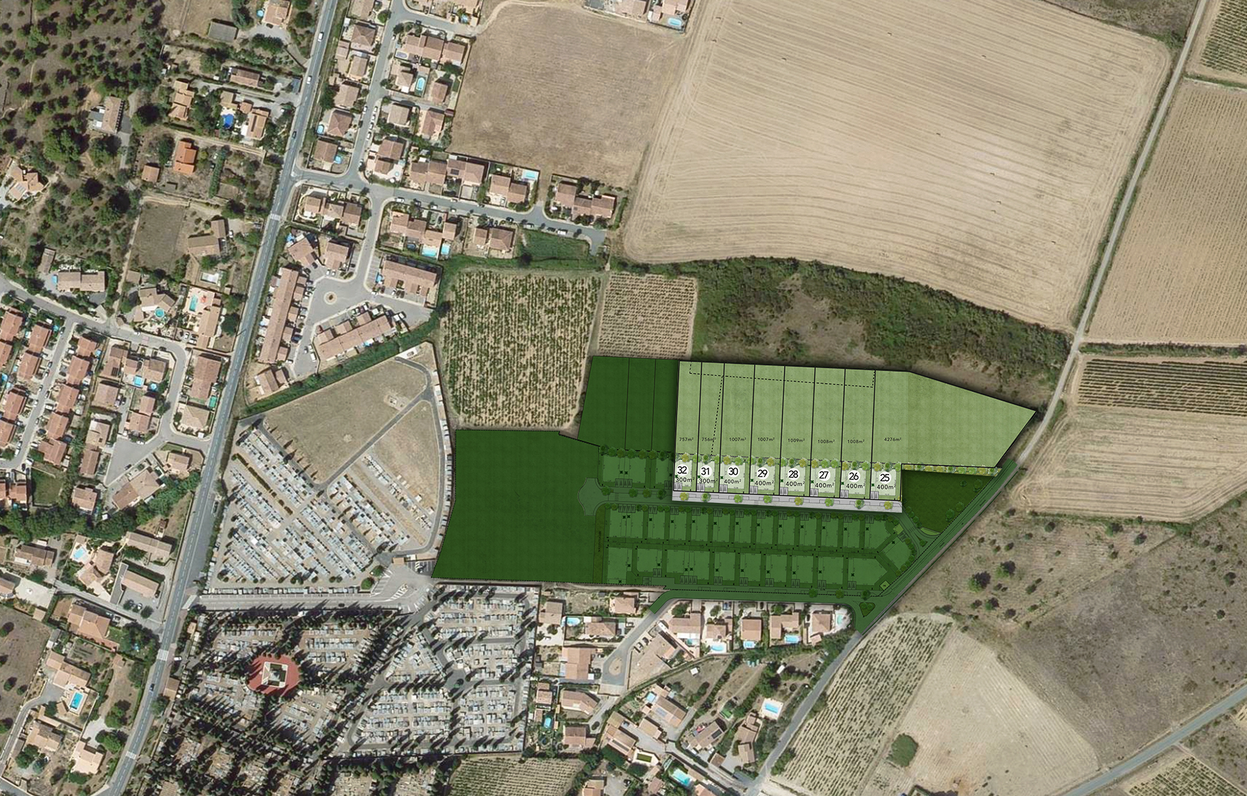 3-LEZIGNAN-CORBIERES_LALLEE-DES-CHENES-VERTES_INTEGRATION_TRANCHE2