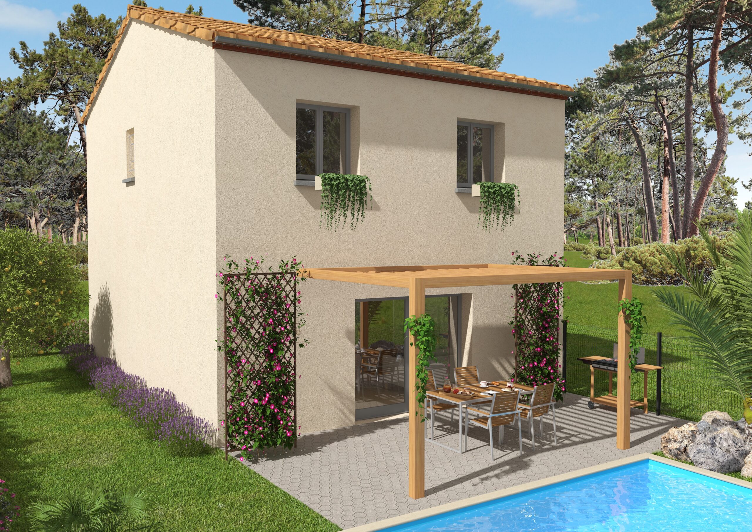 Maison Marcou - projet sur-mesure Moussan