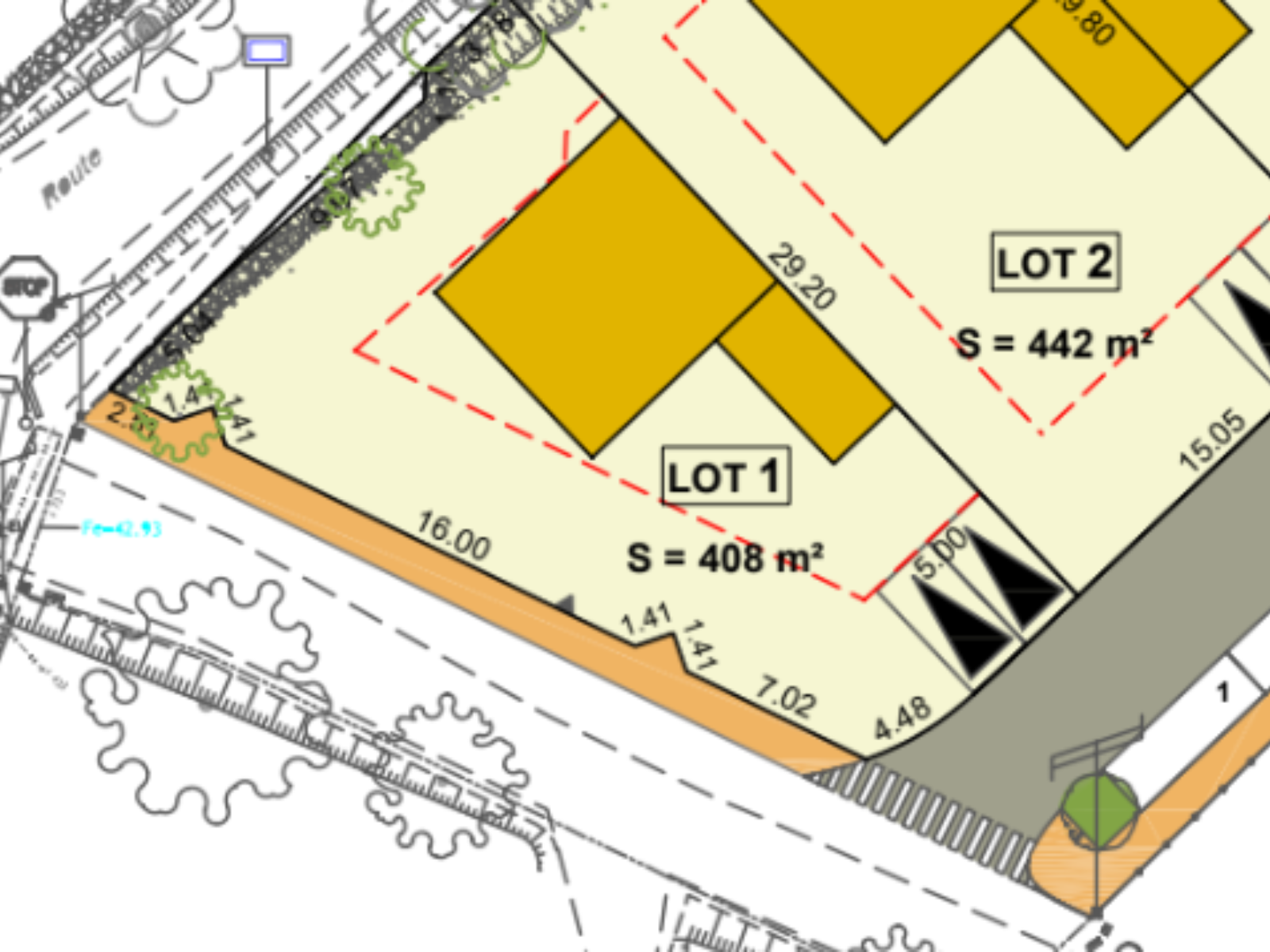 Terrain à bâtir Moussan