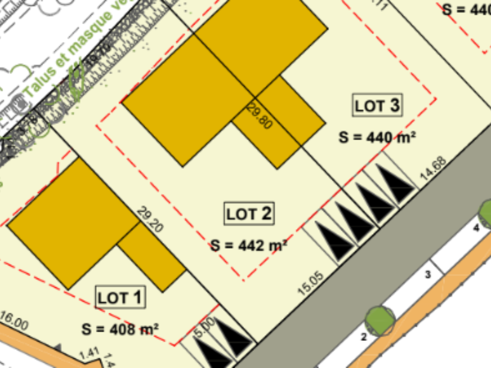Terrain à bâtir Moussan