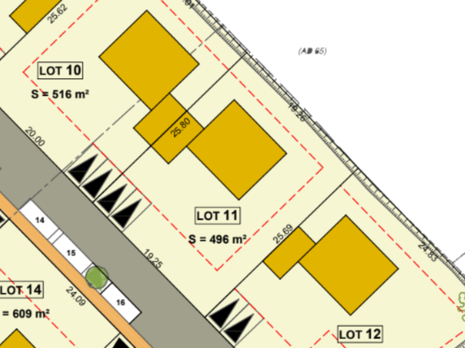 Terrain à bâtir Moussan