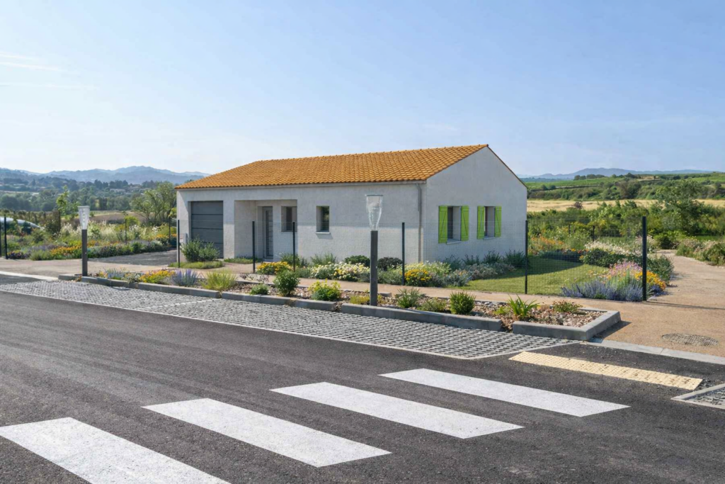Programme immobilier neuf à Couffoulens (Aude), Villas T4 de plain-pied avec jardin, La Plaine
