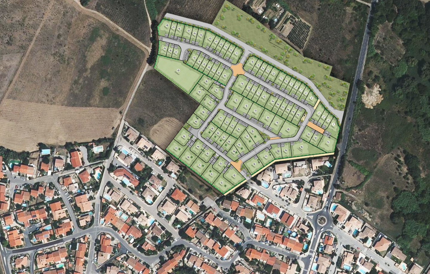 Terrains constructibles Ponteilla