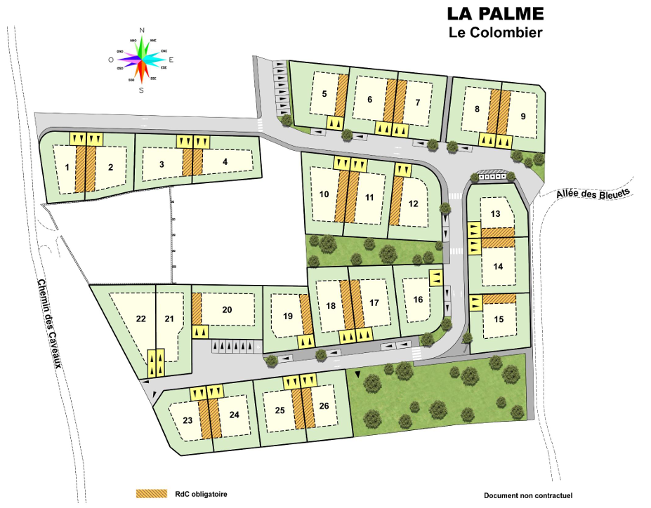 Terrains constructibles La Palme