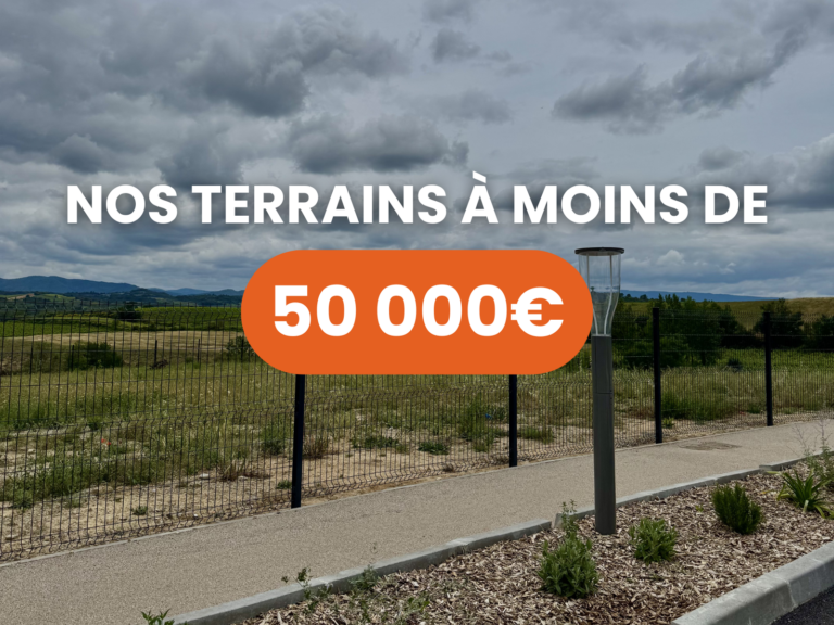 Terrains constructibles à moins de 50 000 € dans l’Aude