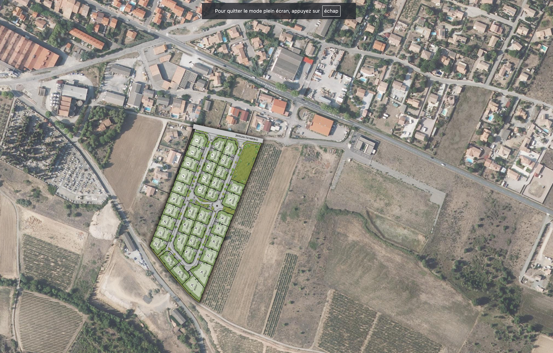 Terrains constructibles rieux-minervois