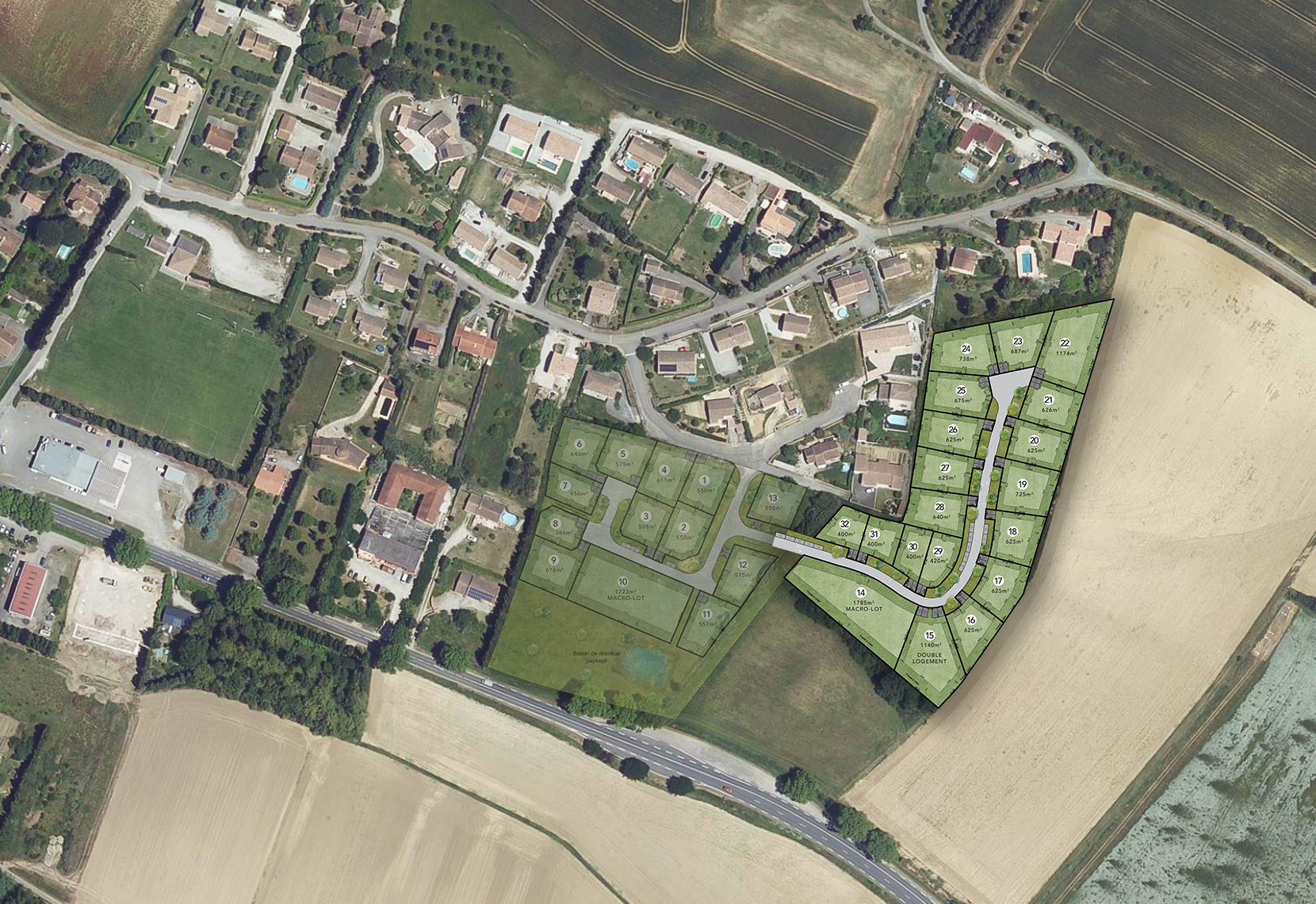 Terrains constructibles Villepinte