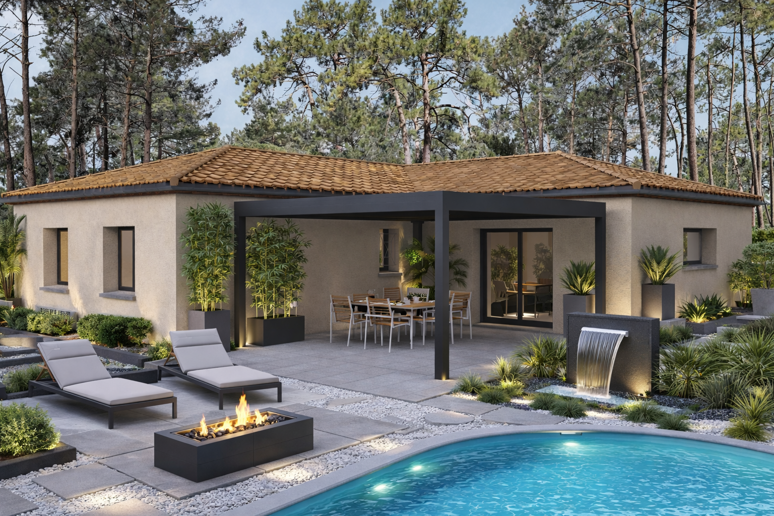 Maison neuve projet à personnalisé Maisons Marcou