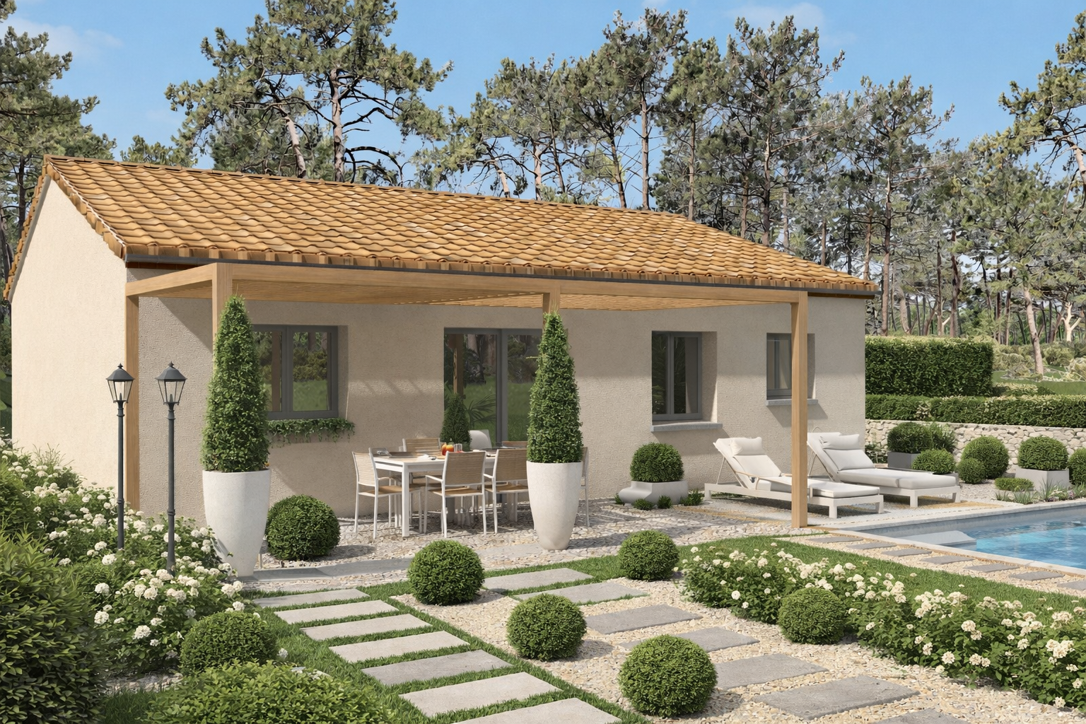 Maison neuve projet à personnalisé Maisons Marcou