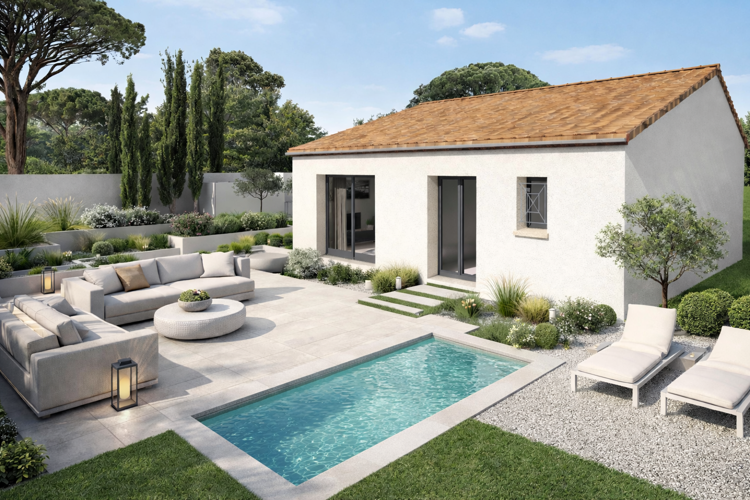 Maison neuve Maisons Marcou