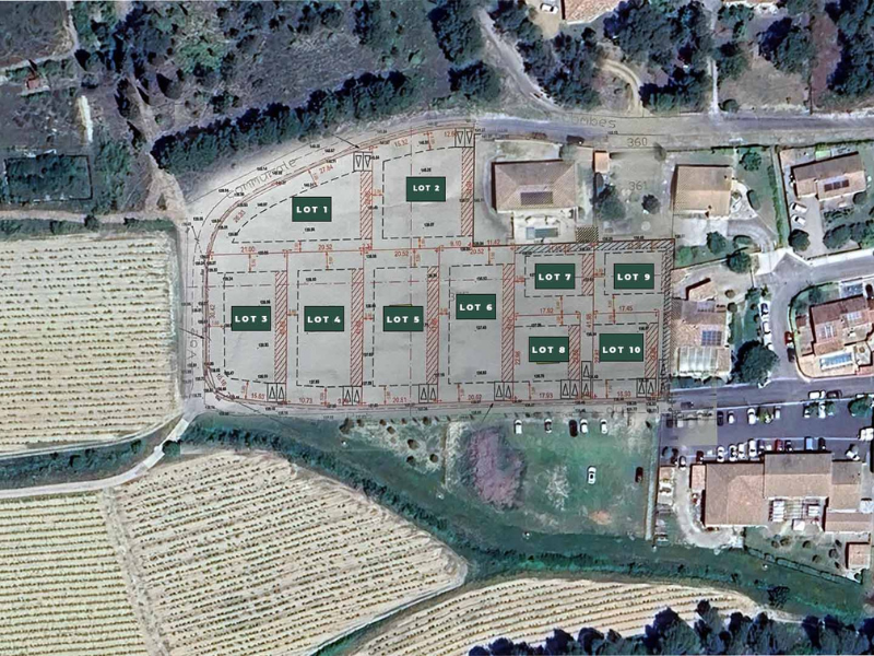 Terrains constructibles Comigne Maisons Marcou