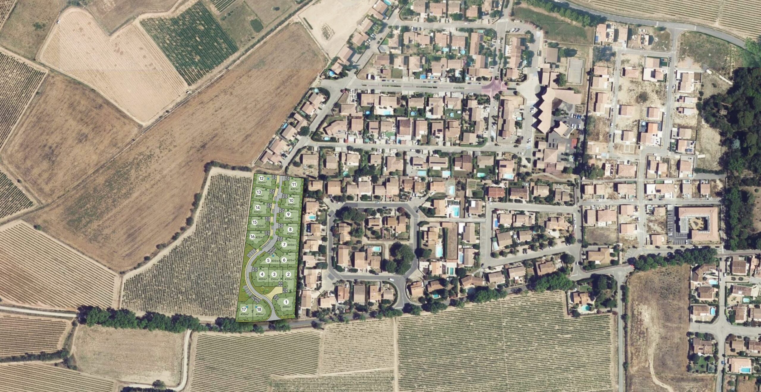 Terrains constructibles Olonzac