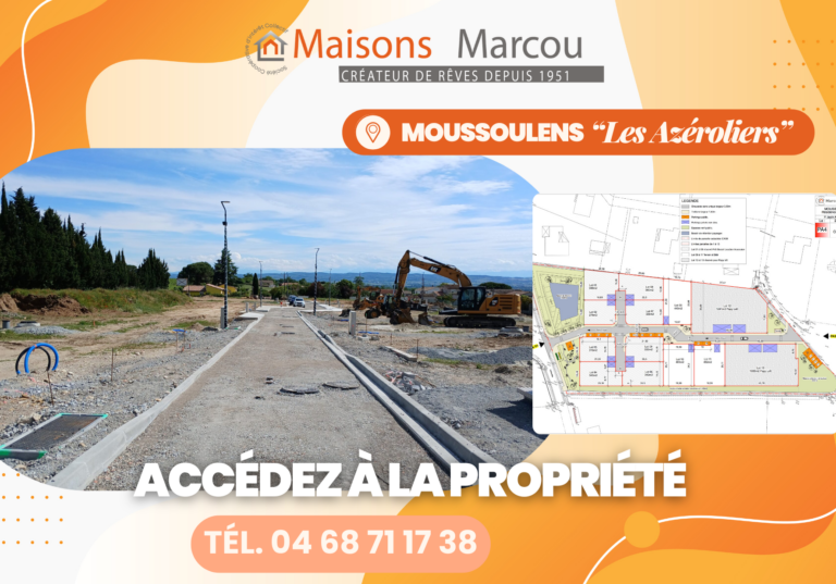 Moussoulens _Les Azéroliers_ - Terrains Marcou
