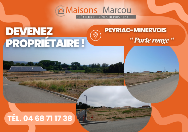 Peyriac-Minervois - La Porte Rouge .