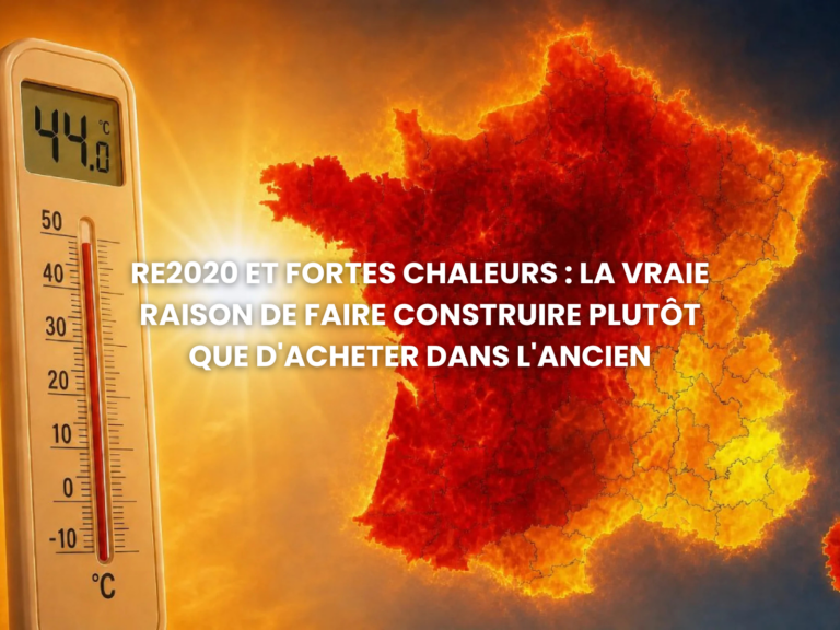 RE2020 et fortes chaleurs : construire plutôt que rénover