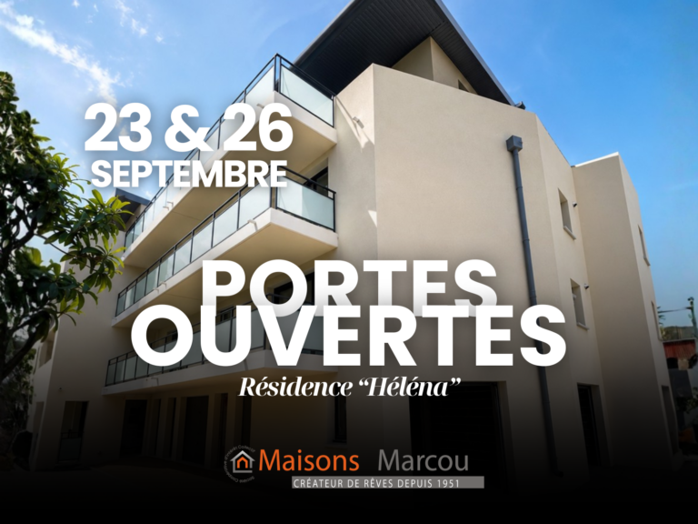 Portes ouvertes appartement Elne | Résidence Héléna